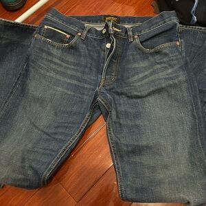 Wesc Men's Dark Blue Relaxed Jeans
